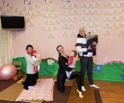 Cтартовала наша первая группа “Мама+Малыш”